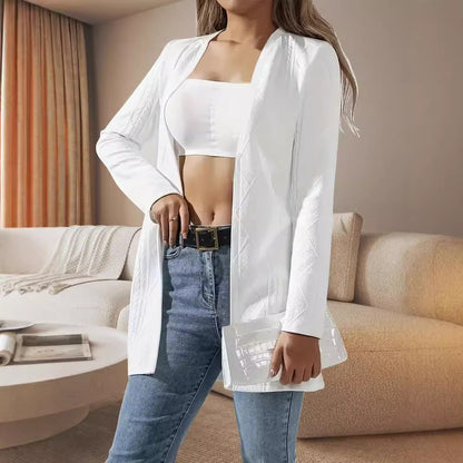 Dames élégante veste avec design structuré Chic und Stil