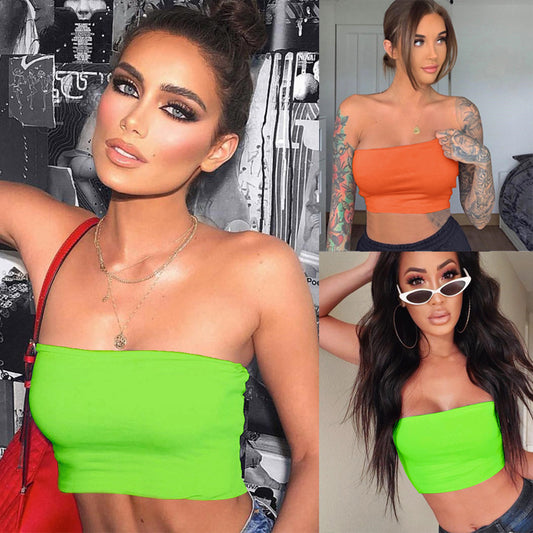 Top court sans bretelles Chic und Stil