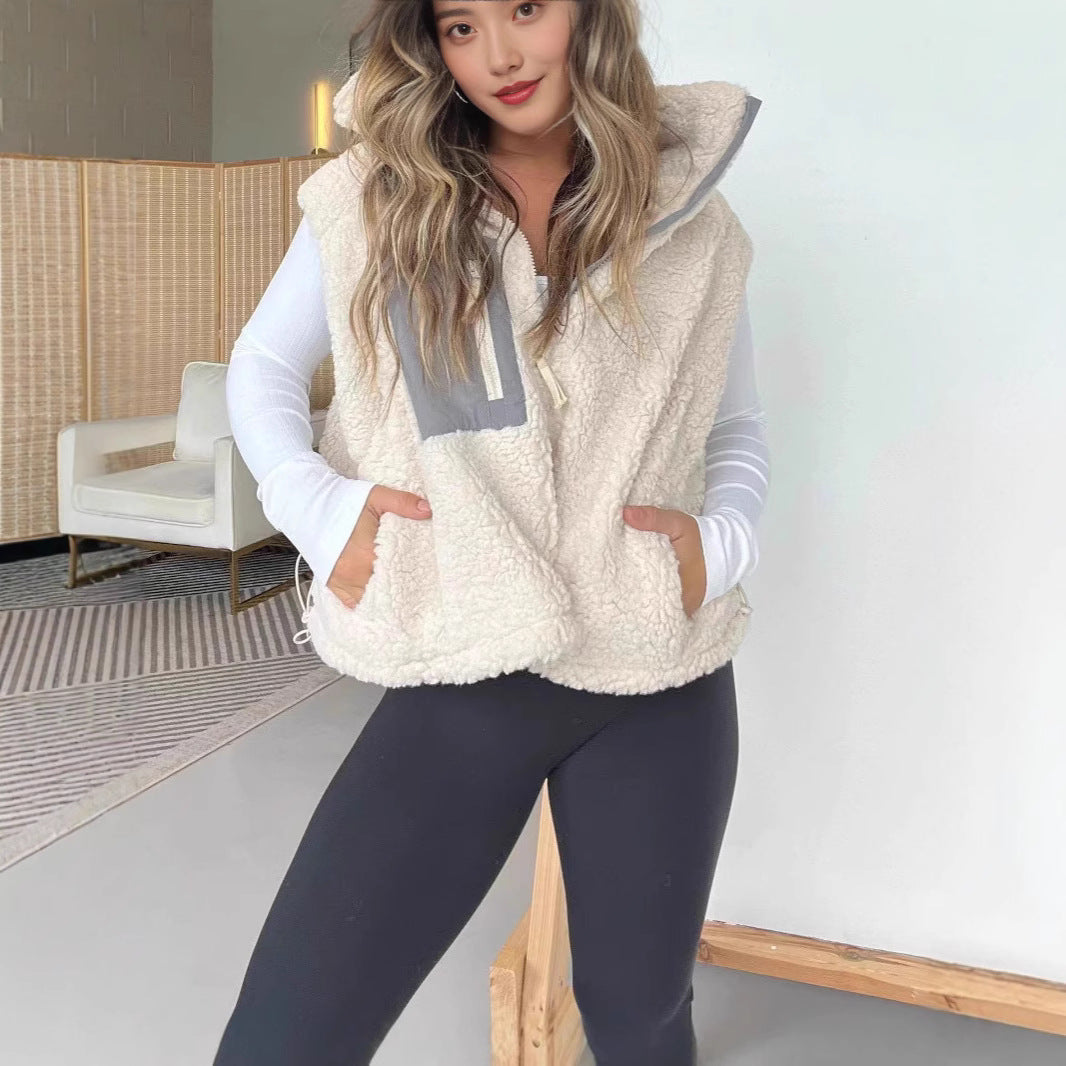 Dames confortable veste en polaire avec fermeture éclair pratique Chic und Stil