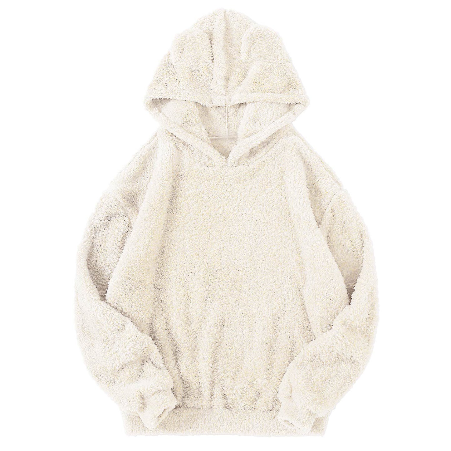 Dames Hoodie hybride en peluche Chic und Stil