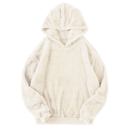 Dames Hoodie hybride en peluche Chic und Stil