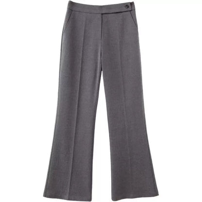 Pantalons larges taille haute ajustés pour femmes Chic und Stil 1750846391