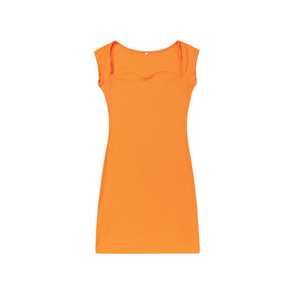 Robe Mini Ajustée à Côtes Chic und Stil