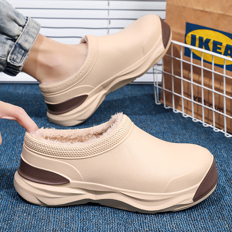 Dames chaussons confortables avec semelle intérieure isolée et semelle antidérapante Chic und Stil