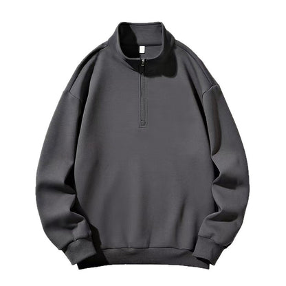 Dame Sweat à capuche avec col montant et fermeture éclair Chic und Stil