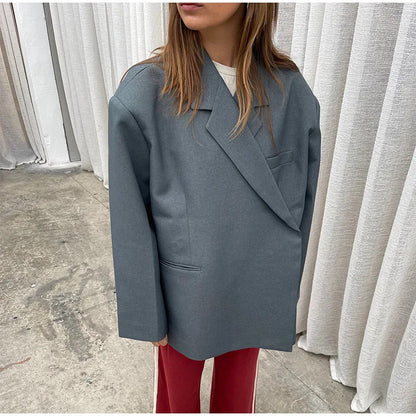 Chic und Stil | Blazer oversize pour femmes au design contemporain