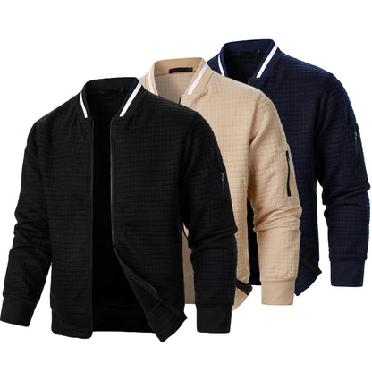 Veste bomber matelassée pour homme avec poches zippées fonctionnelles Chic und Stil