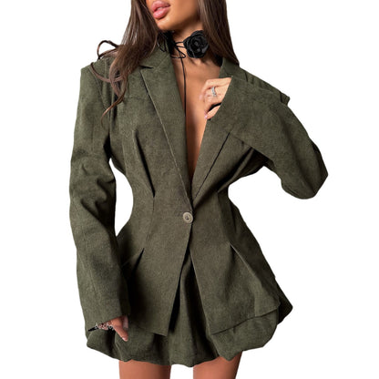 Blazer dress for women with a fitted cut and elegant accents Chic and Style