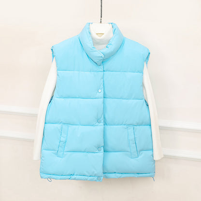 Dames gilet matelassé avec col montant et poches pratiques Chic und Stil 1759841789