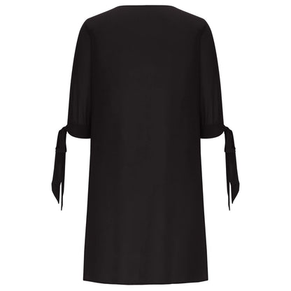 Dames élégante blouse à décolleté en V avec ornements en sequins Chic und Stil