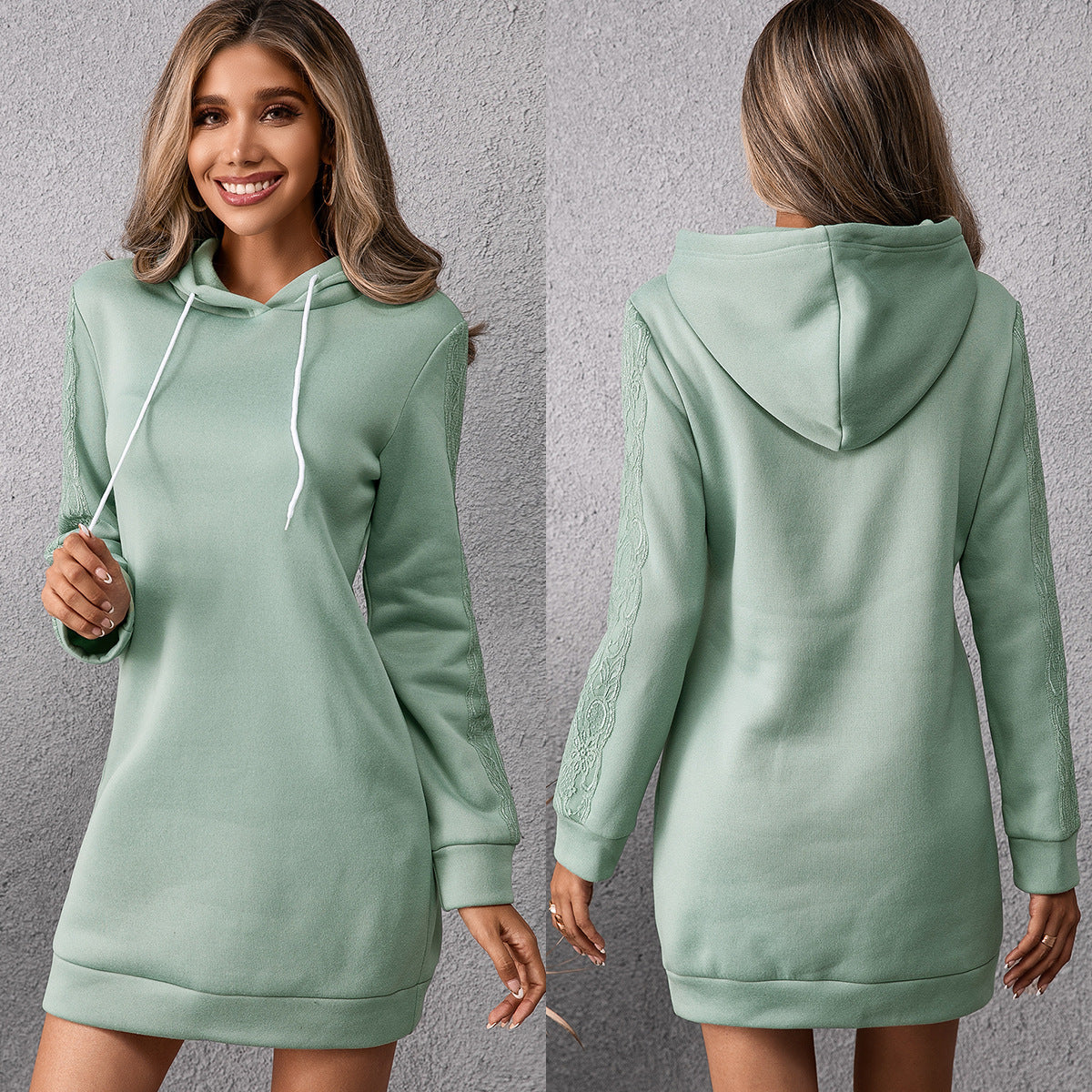 Robe de sport décontractée pour femmes avec capuche et poches pratiques Chic und Stil