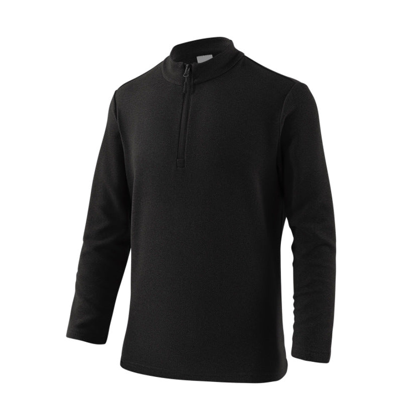 Pull Freizeit pour hommes avec col montant et fermeture éclair Chic und Stil