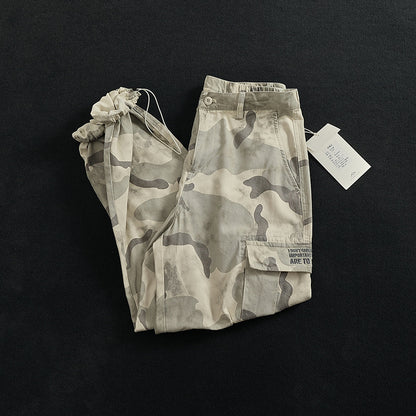 Cargo pants for women with versatile pockets and modern camouflage design Chic and Style