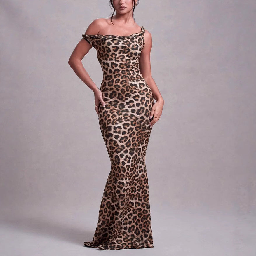 Chic and Stylish Off-Shoulder Bodycon Maxi Dress for Women