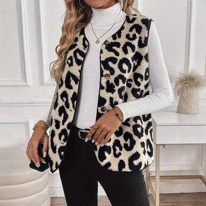 Veste réversible pour femmes avec imprimé animal Chic und Stil