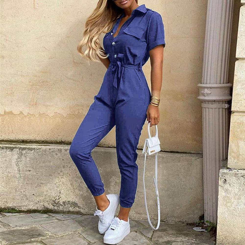 Chic and Stylish Women's Utility Jumpsuit