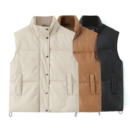 Dames gilet matelassé Chic und Stil