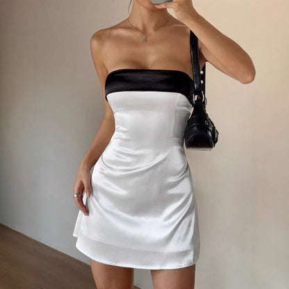 Chemisier pour femmes en style cocktail avec décolleté bandeau élégant Chic und Stil