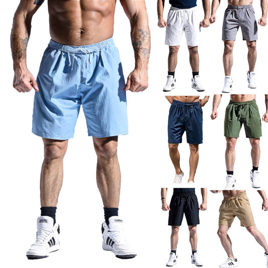 Men's sporty leisure pants with elastic waistband and practical side pockets Chic and Style