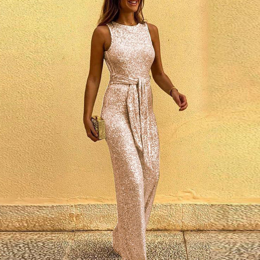 Robe de soirée glamour pour femmes avec des paillettes scintillantes et une coupe cintrée Chic und Stil