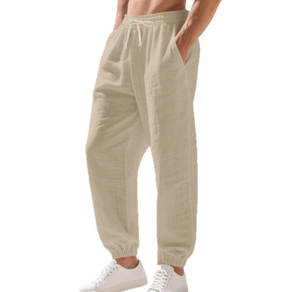 Men's airy summer pants with elastic waistband Chic and style