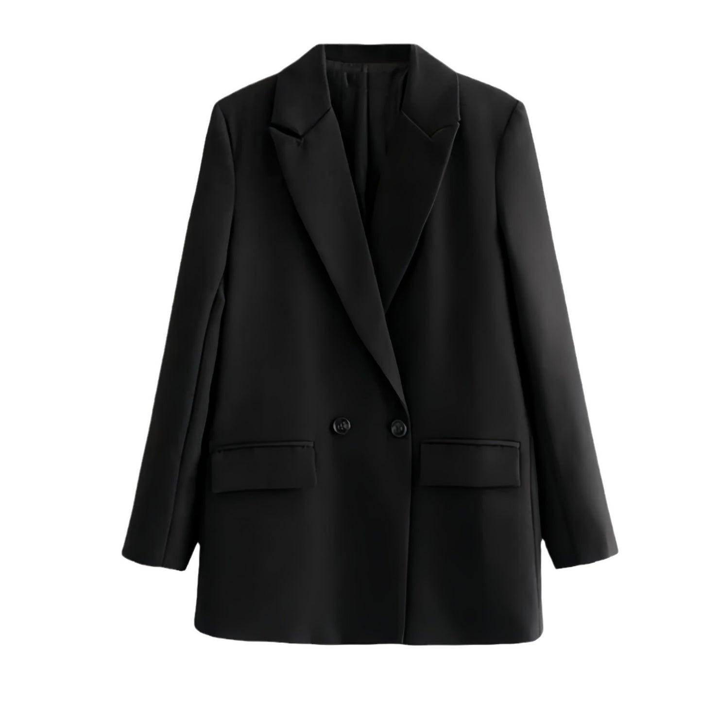 Dames Blazer Oversize à la mode Chic und Stil