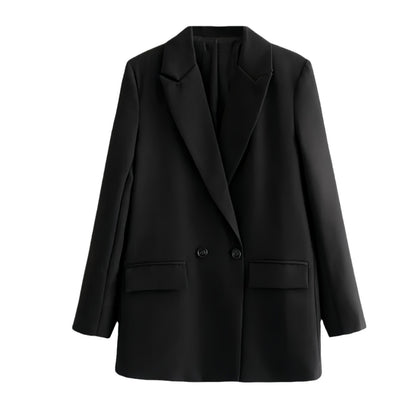 Dames Blazer Oversize à la mode Chic und Stil