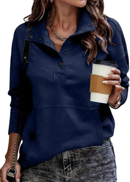 Damen pull sportif urbain Chic und Stil