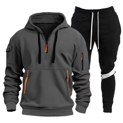 Men's Stylish and Chic Hoodie and Jogging Pants Set