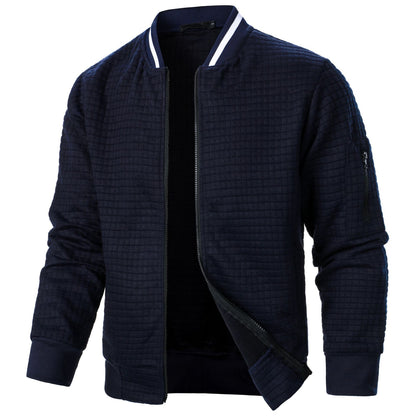 Veste bomber matelassée pour homme avec poches zippées fonctionnelles Chic und Stil