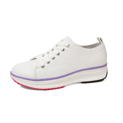 Dames Baskets Confortables avec Semelle en Caoutchouc Élégante Chic und Stil