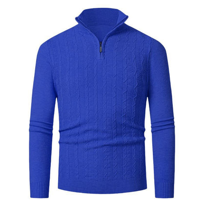 Pull-over en tricot à col haut pour hommes Chic und Stil