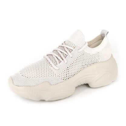 Baskets respirantes pour femmes avec une élégante structure en réseau et une semelle douce Chic und Stil
