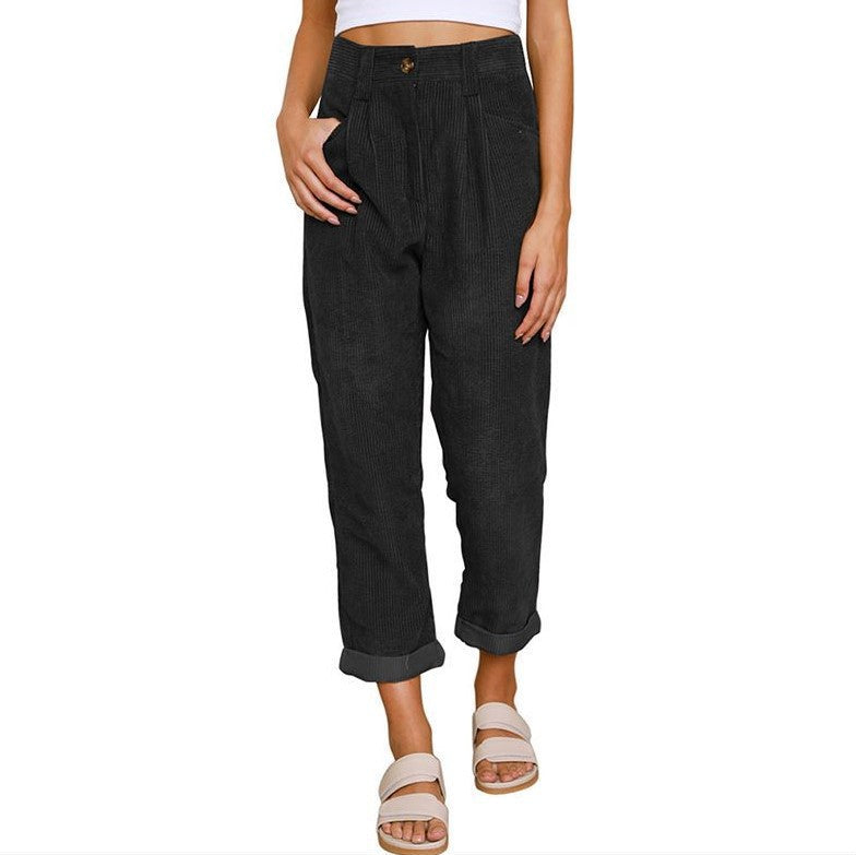 Women casual fit mesh pull-on pants Chic and Style
