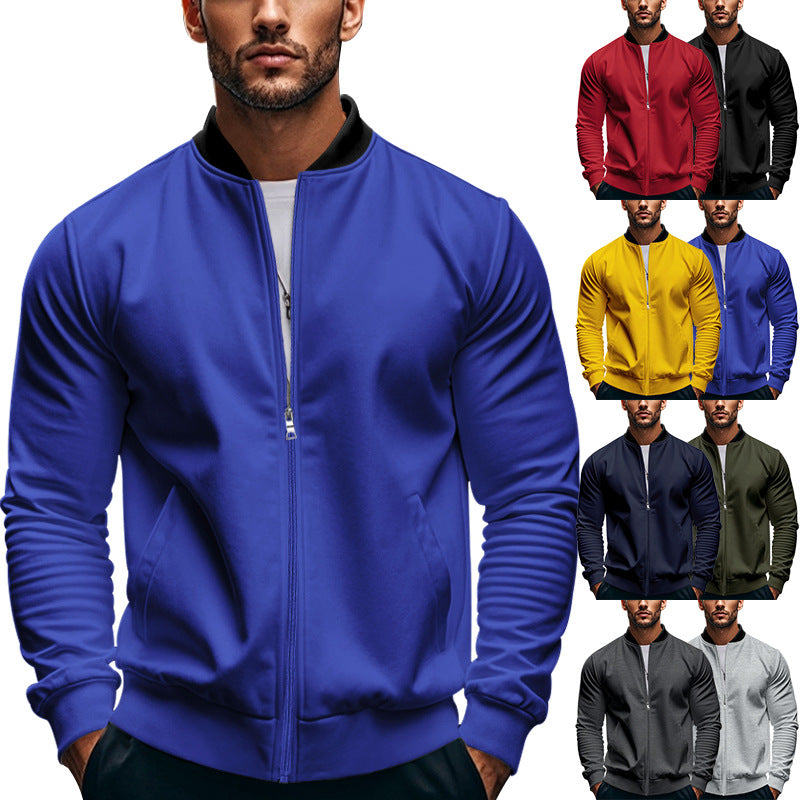 Veste bomber sportive pour homme avec col montant Chic und Stil