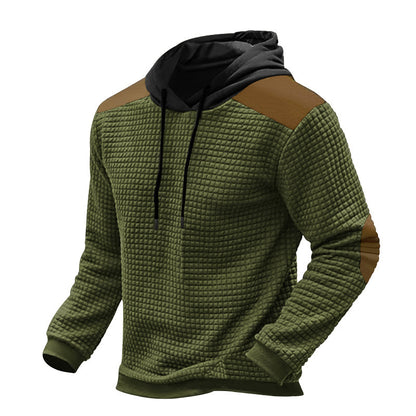 Veste sweat fonctionnelle pour homme avec design structuré et poches kangourou Chic und Stil