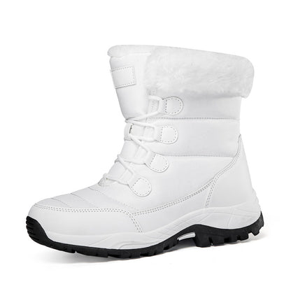 Bottes d'hiver pour dames avec semelle antidérapante et doublure intérieure chauffante Chic und Stil