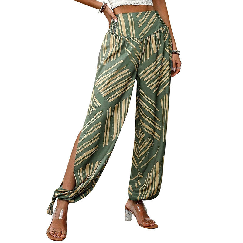 Women Boho Wide Leg Pants Chic and Style