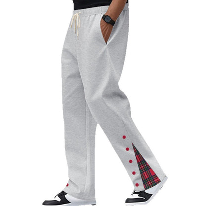 Casual cargo shorts for men with practical drawstring and trendy checked design Chic and Style