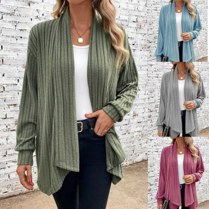 Dames cardigan décontracté à coupe ouverte Chic und Stil