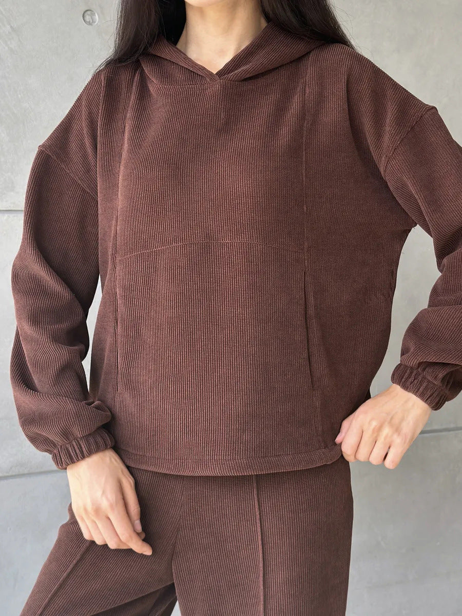 Dames Cozy Sweatset Chic und Stil
