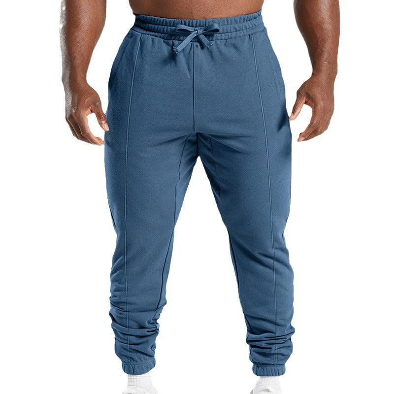 Men's comfortable leisure jogging pants with elastic waistband and side pockets Chic and style