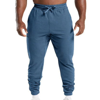 Men's comfortable leisure jogging pants with elastic waistband and side pockets Chic and style