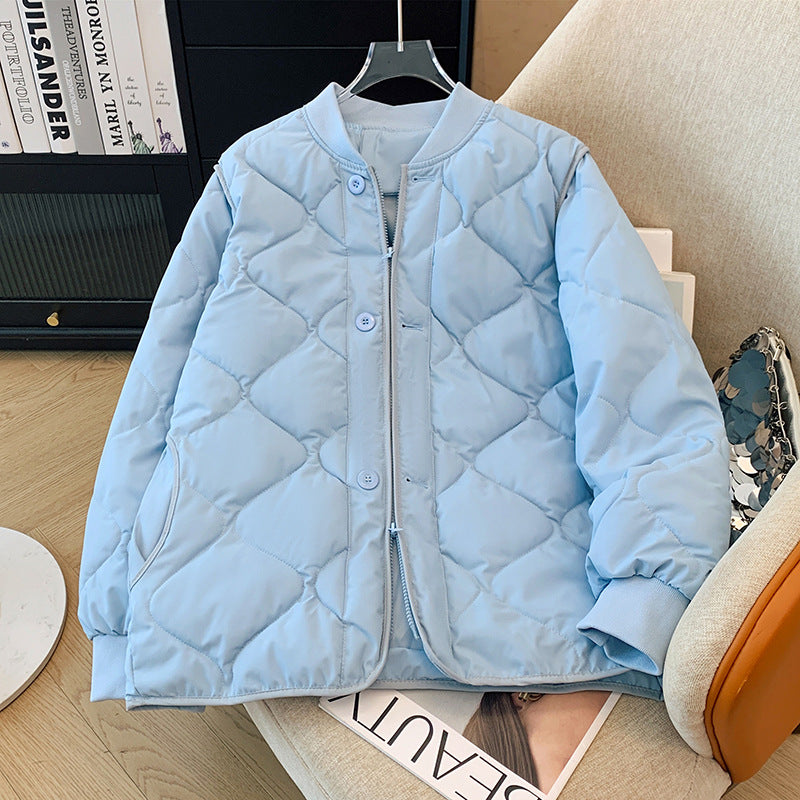 Dames blouson matelassé avec zip et poches pratiques Chic und Stil