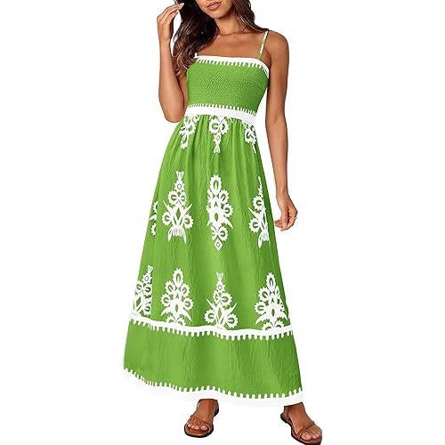 Robe maxi pour dames avec broderie artisanale élaborée Chic und Stil