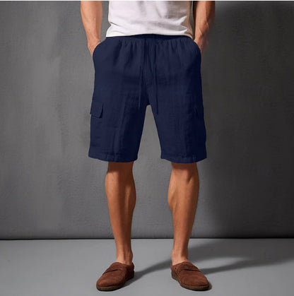 Shorts cargo multifonctionnels pour hommes avec poches latérales confortables et taille élastique Chic und Stil