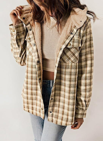 Dames flanneljacke avec doublure en polaire Chic und Stil