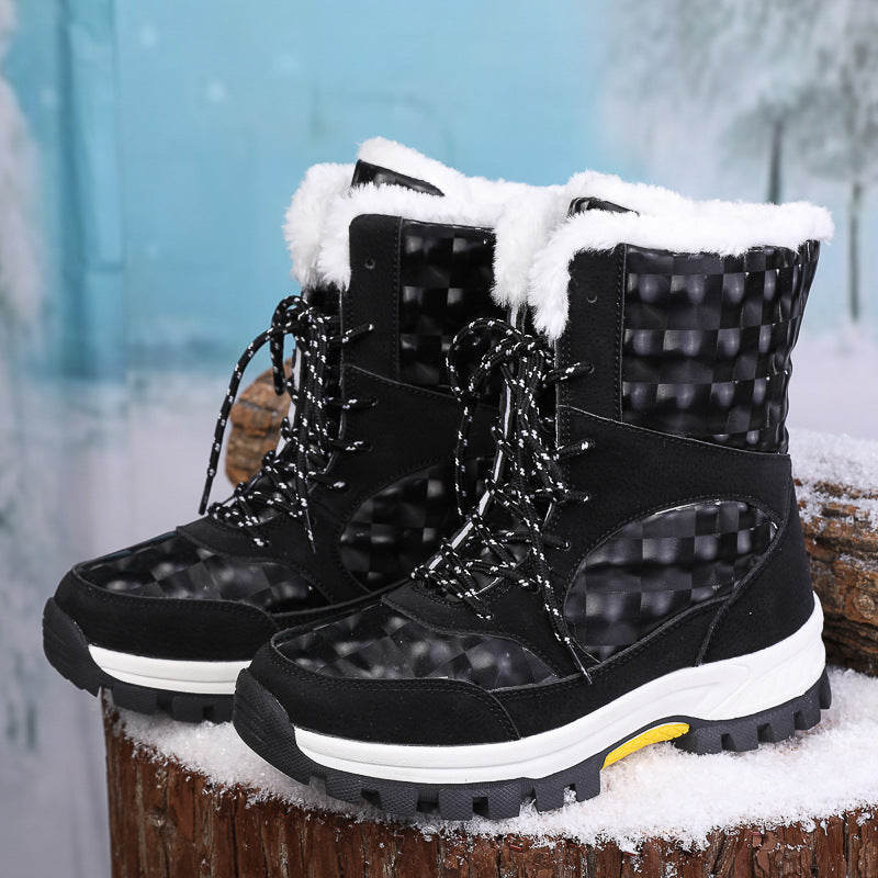 Bottes d'hiver pour dames avec isolation confortable et semelle antidérapante Chic und Stil