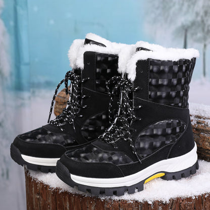 Bottes d'hiver pour dames avec isolation confortable et semelle antidérapante Chic und Stil