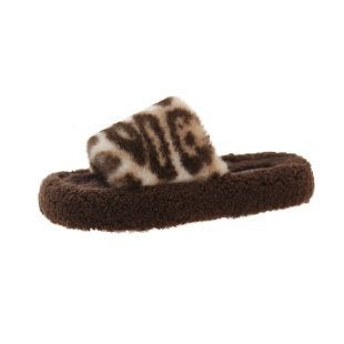 Women soft animal print slippers Chic and Style